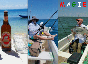 Marché de Majunga et avion