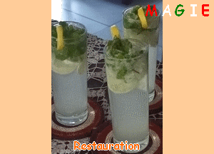 Restauration à Majunga - Ici, cocktail et mojito